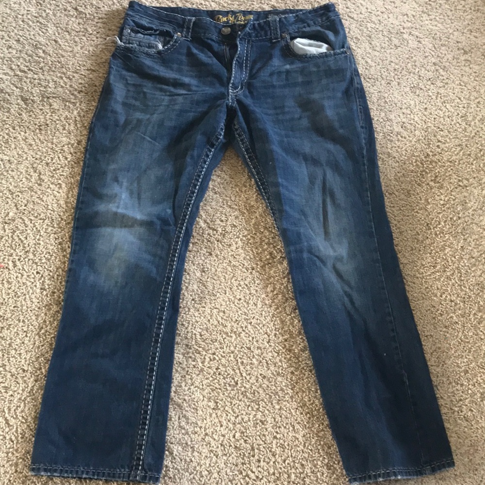 Men’s rock 47 wrangler jeans